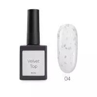 Закрепитель матовый для гель-лака с блёстками TNL Smuzi №04 (10 мл.)