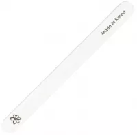 Пилка белая овальная #320/320, 17,5см